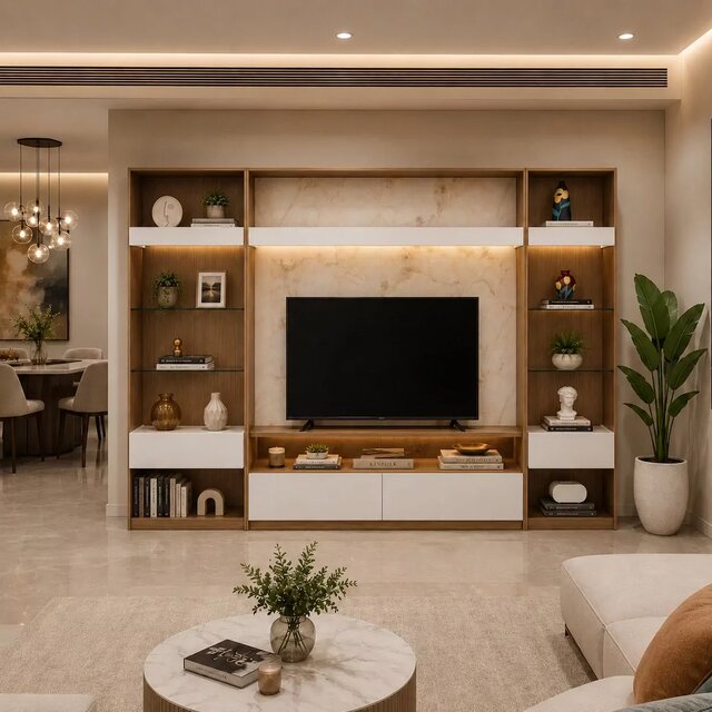 Element Module E & F TV unit