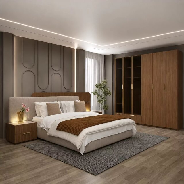 Serena master bedroom set