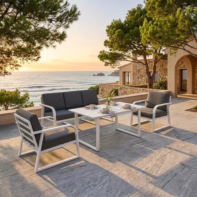 Tropez outdoor sofa set (5 seats)